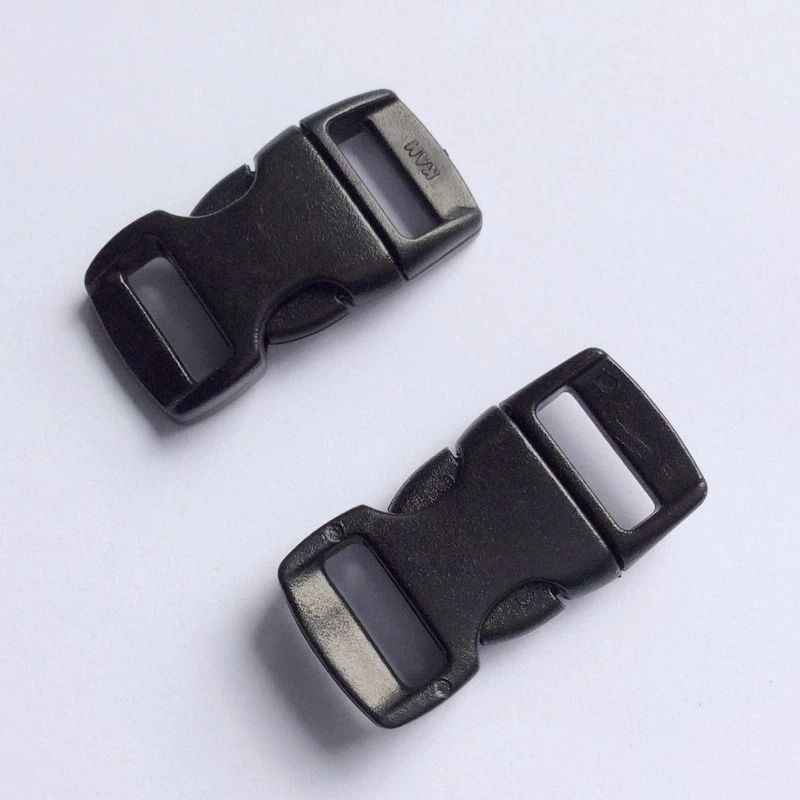 Пластиковый сшиваемый туристический пряжка с clasp, браслет, 10mm