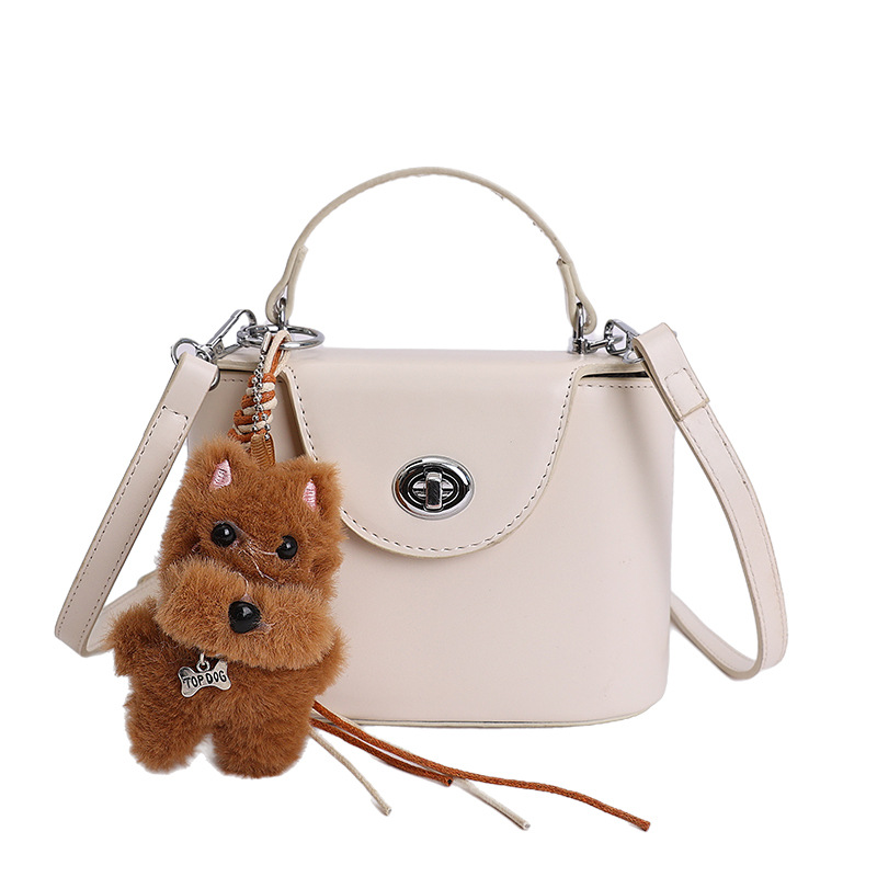 Nicho coreano caja de bloqueo de mano bolso pequeño para mujeres 2026 nueva moda exquisita versátil bolso de hombro