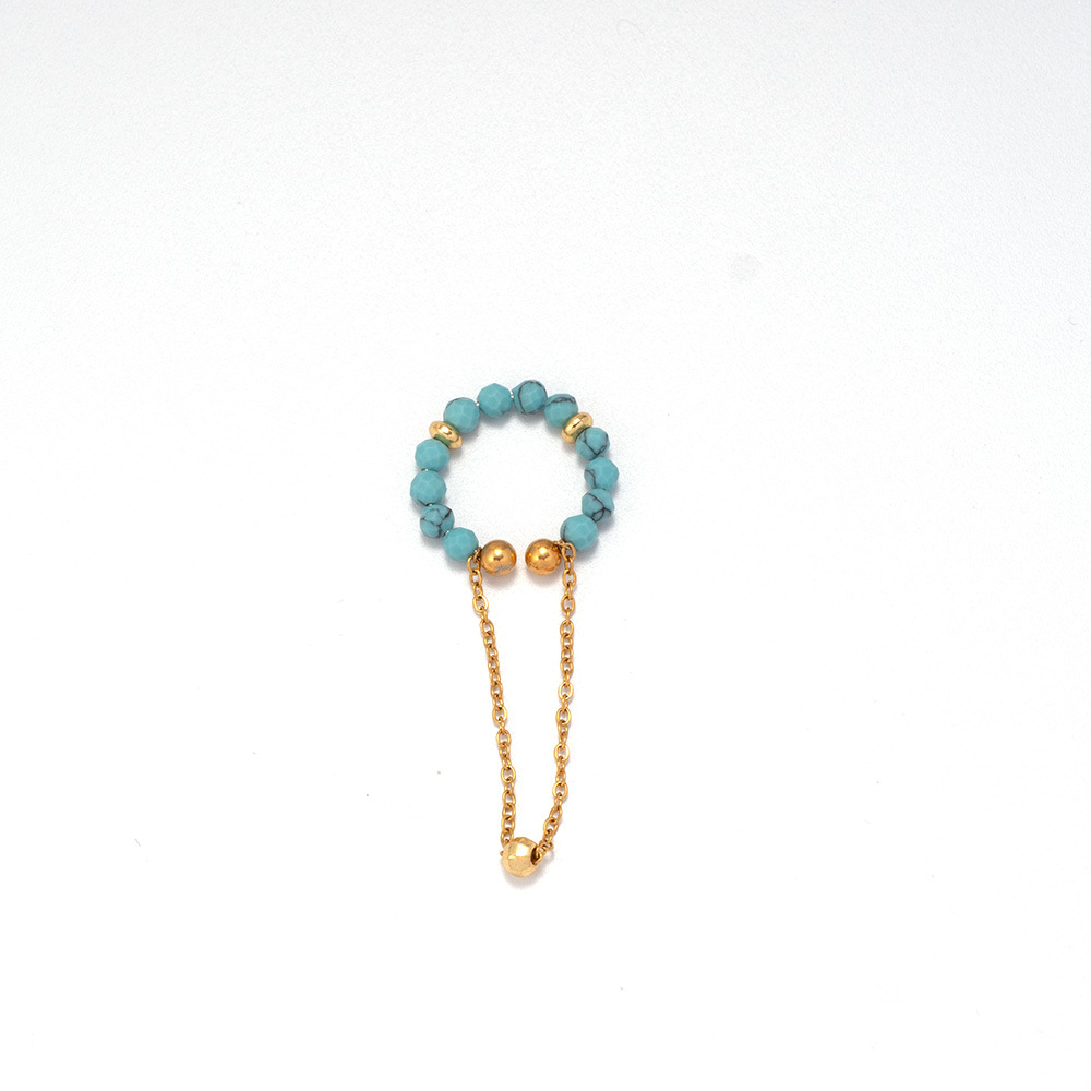 4g Weight Ear Cuffs Classification 1 Piece Quantity Holiday, Daily Occasion 303 Stainless Steel, natural stone Material Geometric Pattern All Seasons Season Women's Gender Plating Design Simple Style, Classic Style Style 1 Piece Simple Style Classic Style Geometric Plating 303 Stainless Steel Natural Stone Ear Cuffs 15