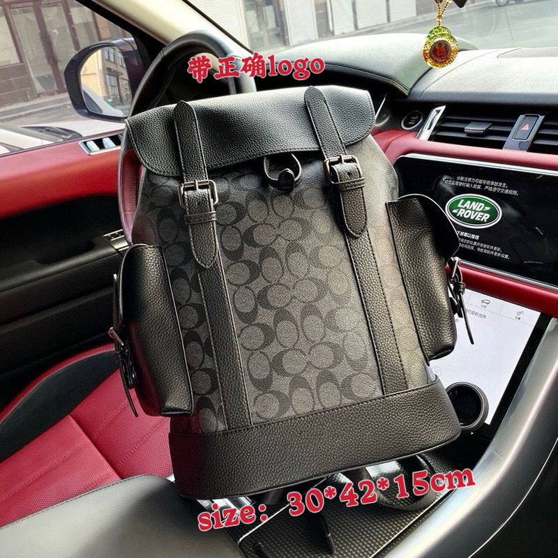 Men's New Large-Capacity Backpack, Casual Business Travel Bag, Student School Bag, Computer Bag, Daily Flip-Top Backpack