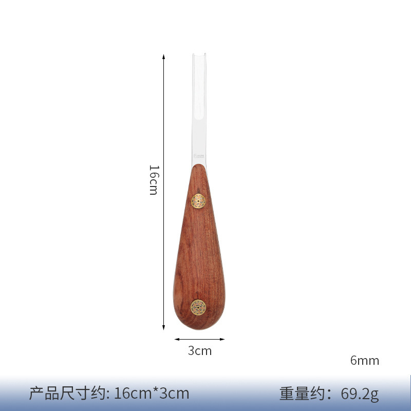 革削り器フランス式アメリカ式皮革工具手作りDIY皮彫刻皮芸革具広口手動トリミング|undefined