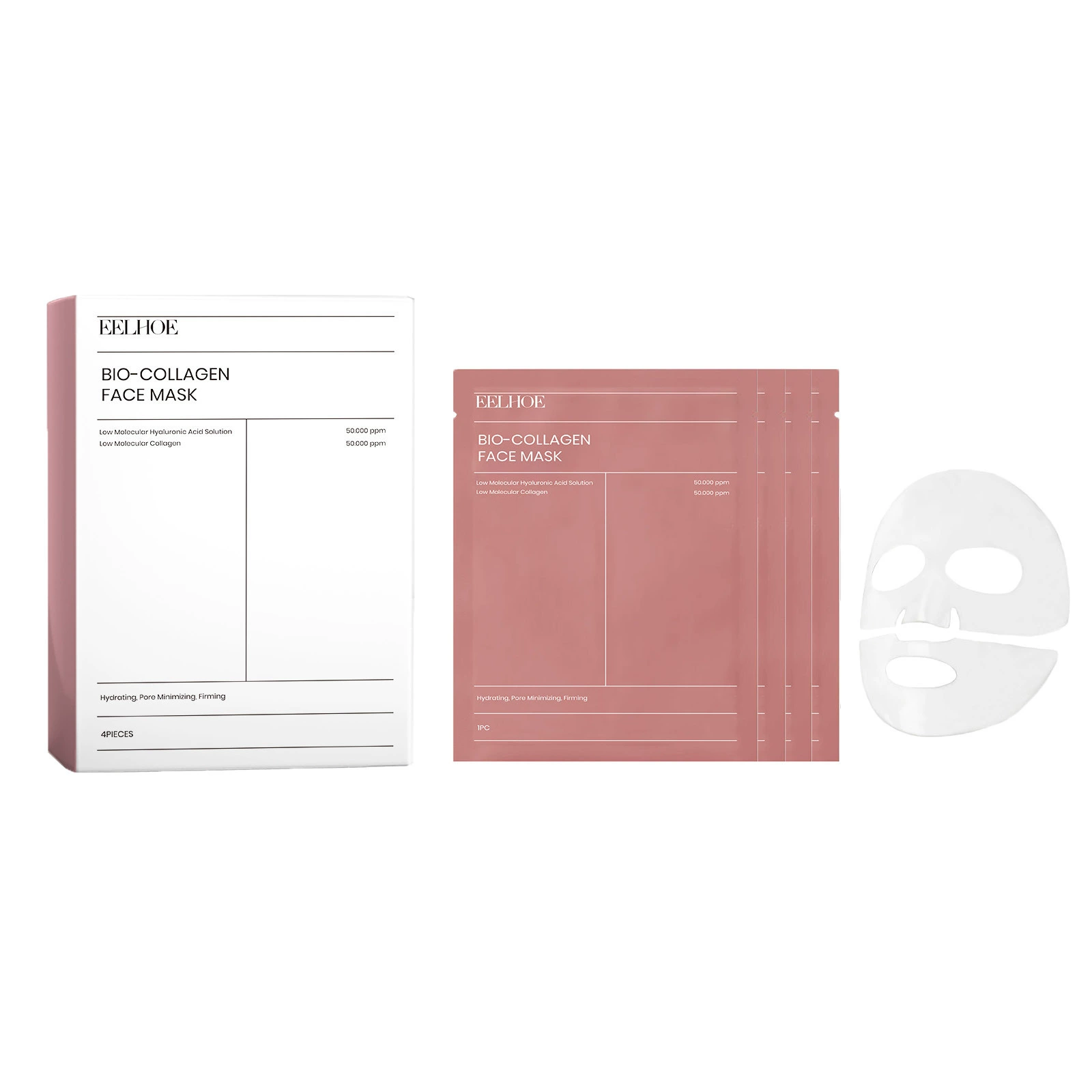 EELHOE Collagen, moisturizing soft elastic nutritious face mask for face
