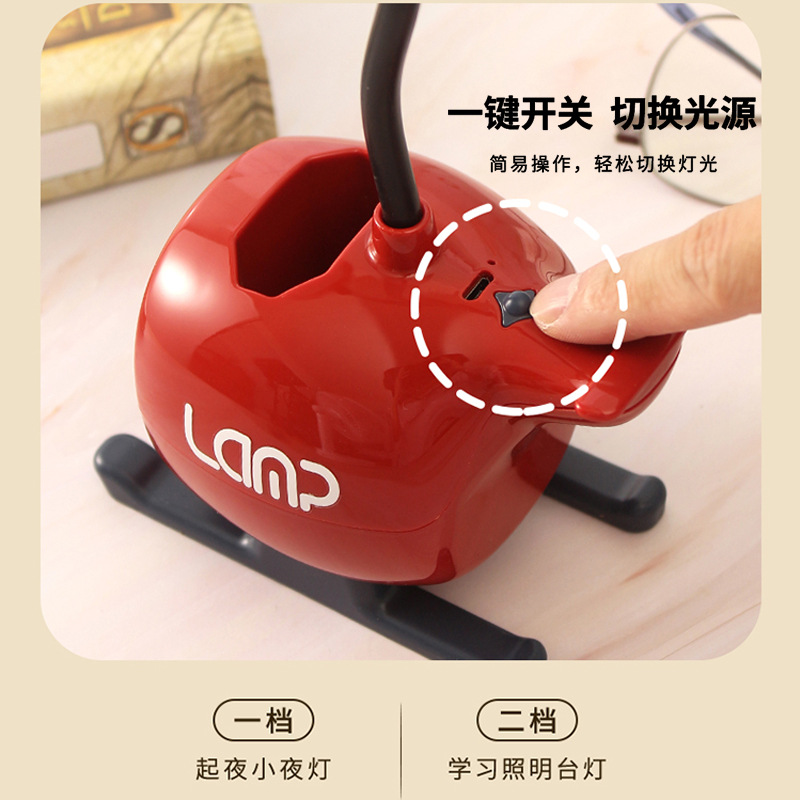 Influencer plane charging desk lamp for student's bedroom bedside night light back-to-school season small gift activity good item wholesale