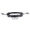 Woven beaded bracelet for yoga, European style, suitable for import