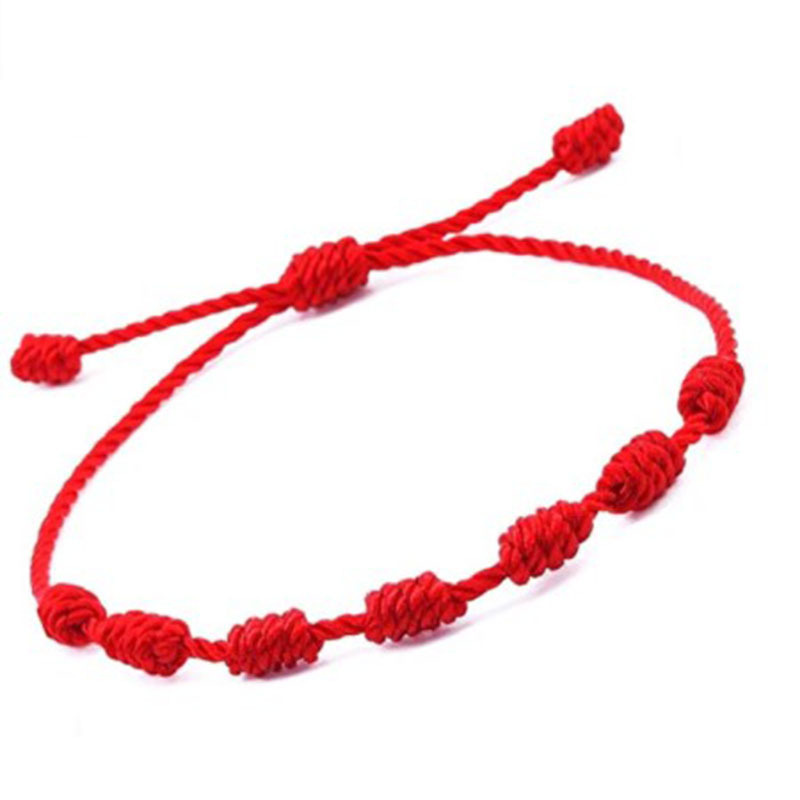 7g Weight Handmade Inlay Material Bracelets Classification 1 Piece Quantity Retro Devil'S Eye Eye Eye Handmade Rope String Bracelets Wholesale