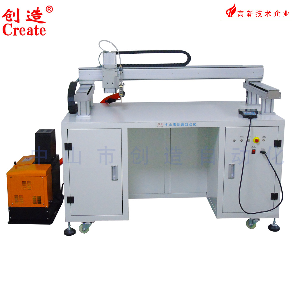 全自动热熔胶点胶机 CZ-656 柜式精密自动打胶机 非标喷胶机设计