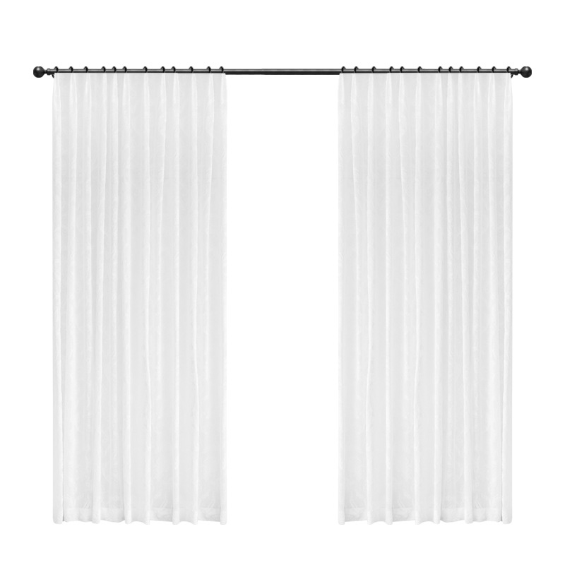 Nuevas cortinas, cortinas de gasa, relieves de alta calidad, cortinas de gasa translúcida, dormitorios, salas de estar, balcones, pantallas de ventana, productos terminados