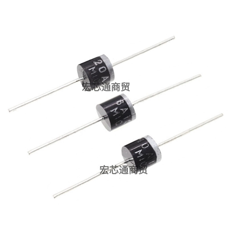 6A10 10A10 20A10 Rectifier Diode 6A 20A 10A 1Kv Anti-Reverse Charging Diode R-6