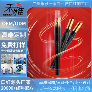 hook line rotating lipstick processing custom lipstick custom neutral durable modified double head lipstick lip liner oem