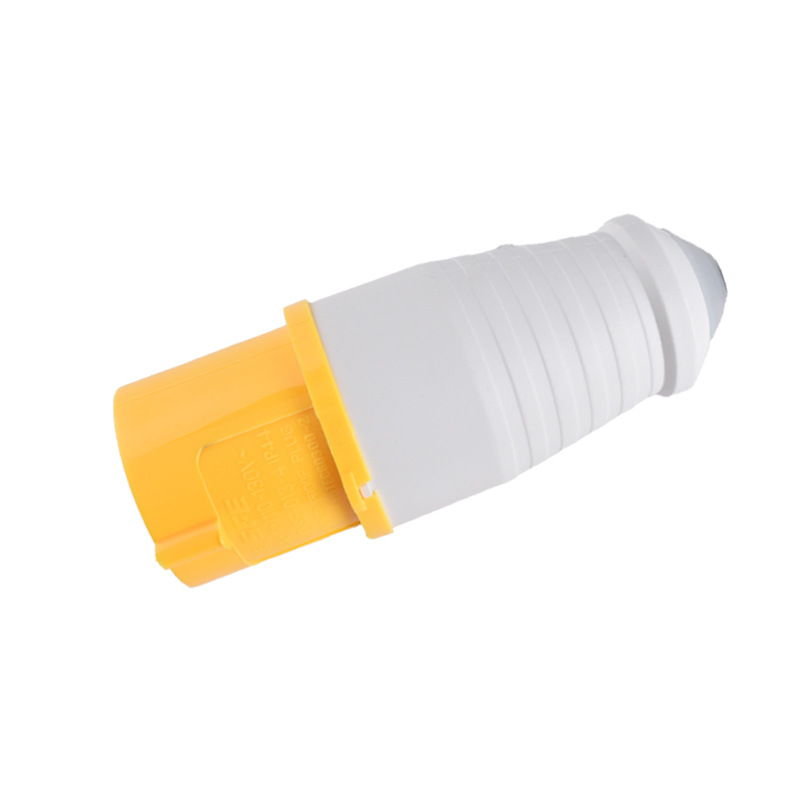 厂家直供防水防尘型工业插头航空插座3芯4芯插座组合品字尾