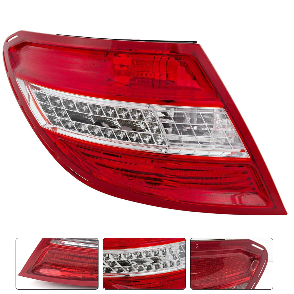 Aplicable a Mercedes-Benz C C300L C350 C360 Luz trasera Luz de freno Luz de dirección 2008 - 2011