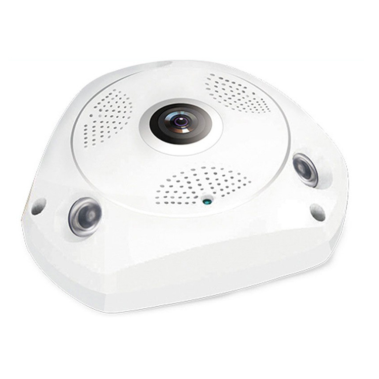 360 cámara panorámica VRcamera wifi inalámbrico HD cámara web monitor ojo de pez V380