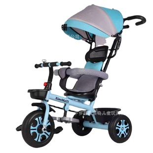Children's tricycle bicycle 1-3-5 years old baby stroller baby Light children's bicycle can be pushed to ride