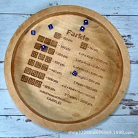 Farkle Dice Tray новый продукт Farkle Dice Dice поднос для любителей кости, чтобы собраться с необходимыми аксессуарами