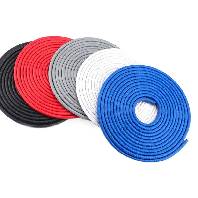 Уплотнительная лента для защиты от столкновений двери автомобиля, Резиновая полоса для двери автомобиля, U-образная защитная полоса, звукоизоляционная кромка двери и окна, уплотнительная лента