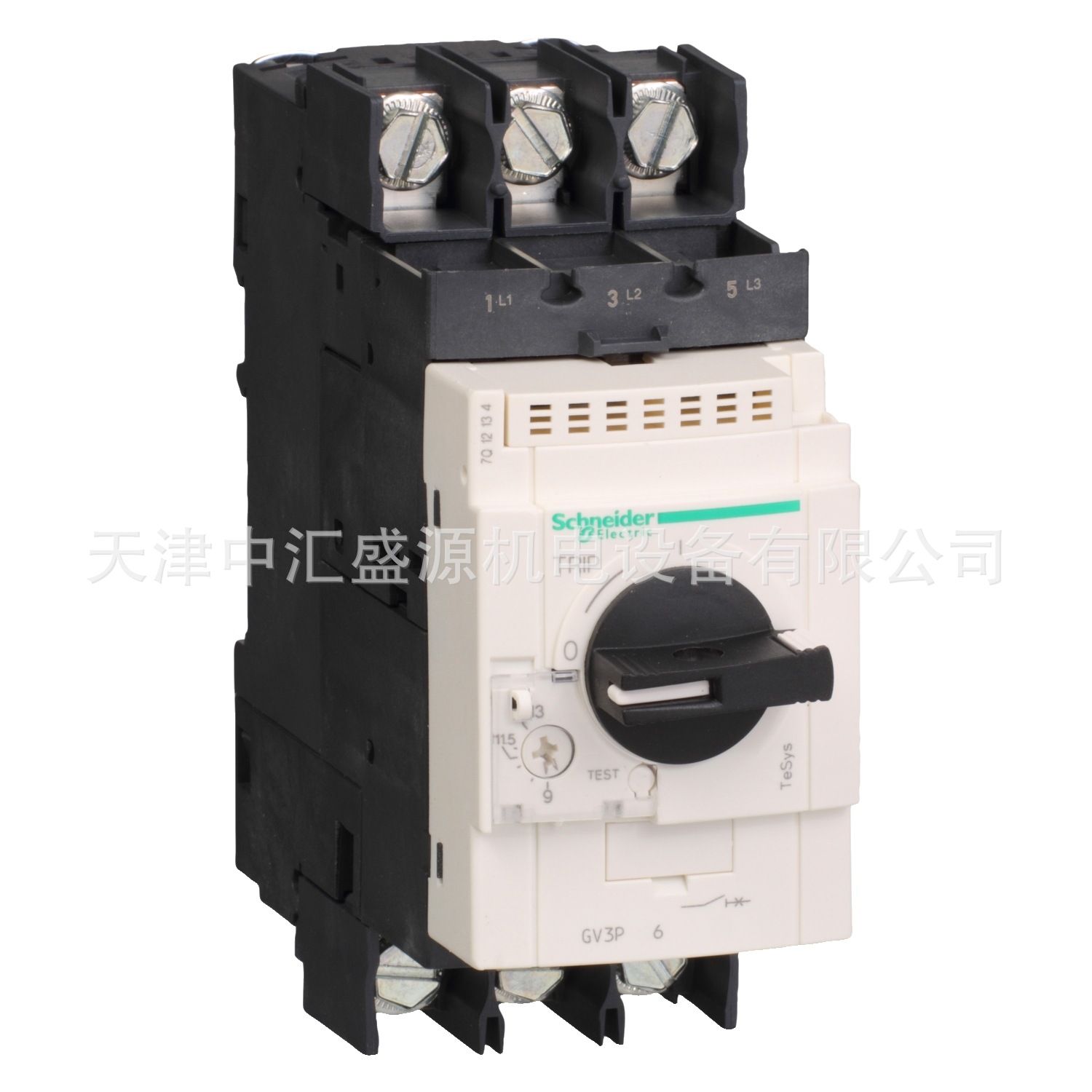 GV3P406电动机断路器30-40A螺钉接线端子断路器GV3-P406旋钮控制