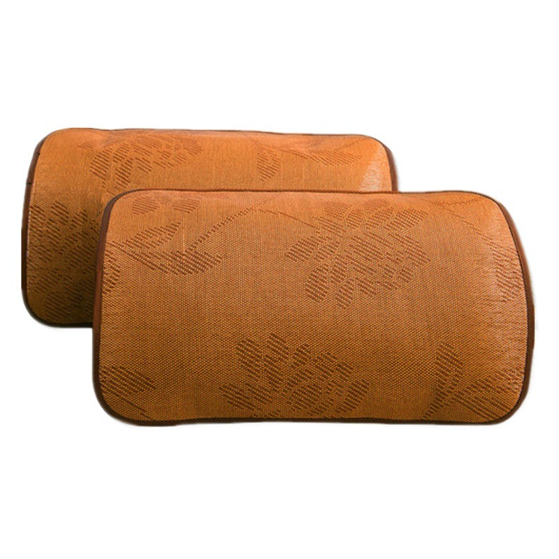 Оптовая летний коврик наволочка ледяной Шелковый коврик наволочка летний ротанговый коврик подушка кожаный летний коврик наволочка Одиночная двойная