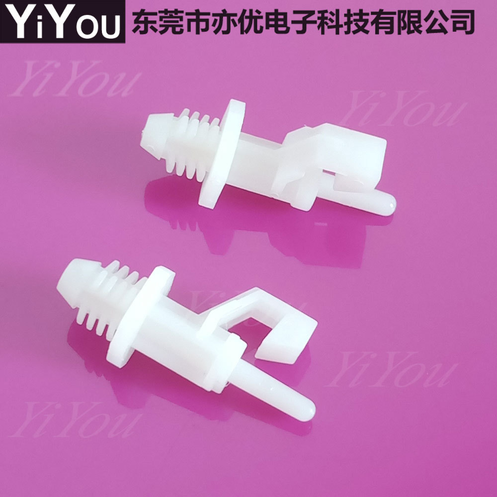飞机型尼龙PC板隔柱  塑料固定板隔支柱 PC板间隔柱