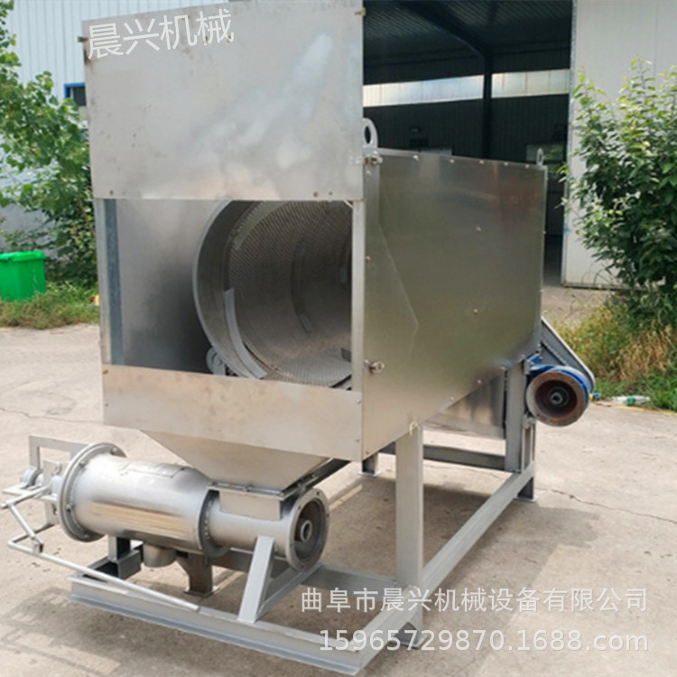 微滤式猪粪处理设备 多功能粪便脱水处理机  鸡粪鸭粪干湿分离机