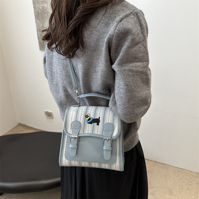 Bolsa de viaje de gran capacidad para mujeres 2024 nuevo cachorro de peluche una bolsa de tres mochilas