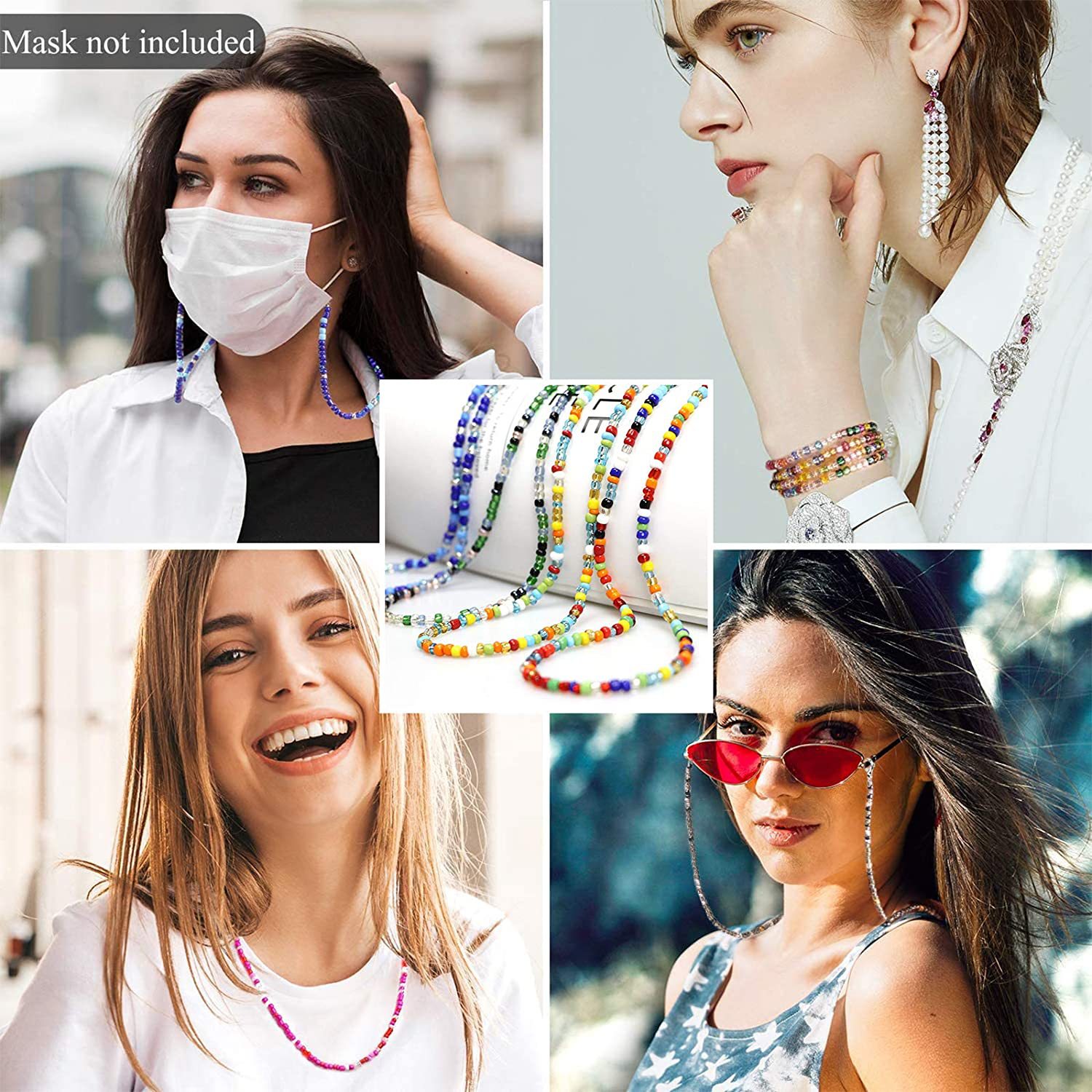 Glass medical mask