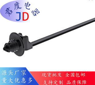 JD外部锯齿电缆扎带及固定件157-00138|T50SOSFT6E-PA66HS-BK