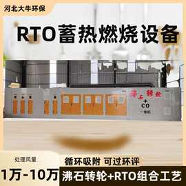沸石转轮一体机RCO吸附脱附工业催化燃烧环保设备RTO蓄热式焚烧炉
