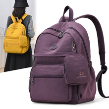 气质熟女2026经典款休闲轻便出行时尚大容量女士双肩包女生书包