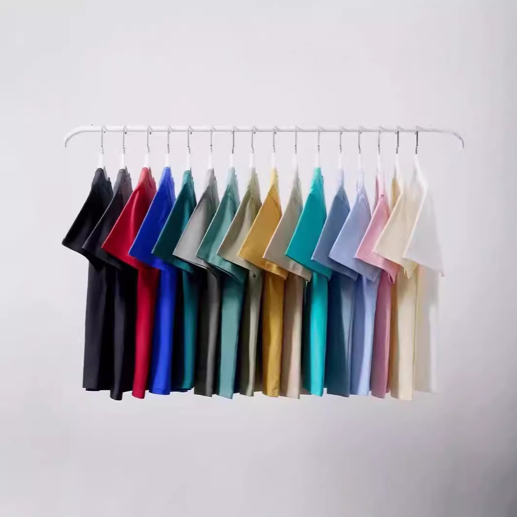 Summer Solid Color Slim-fit Short-sleeved T-shirt Candy Color Series 11 Color Optional Sexless Style All-match Slimming Men's and Women's Clothing