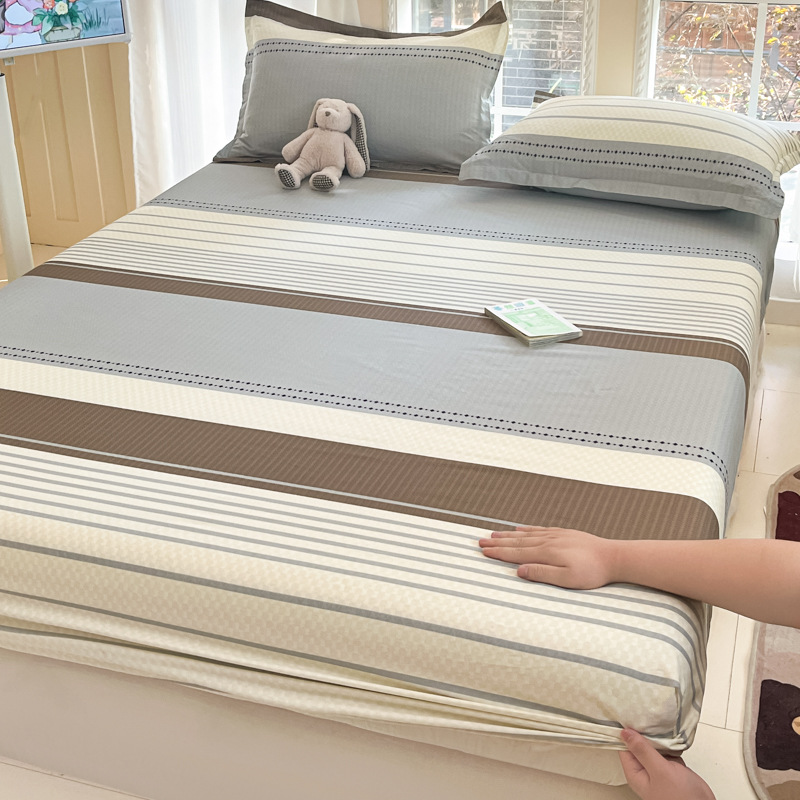 2025 nueva sábana de algodón 100 funda protectora de colchón de invierno de algodón puro 2024 nueva funda de colchón para niños 2