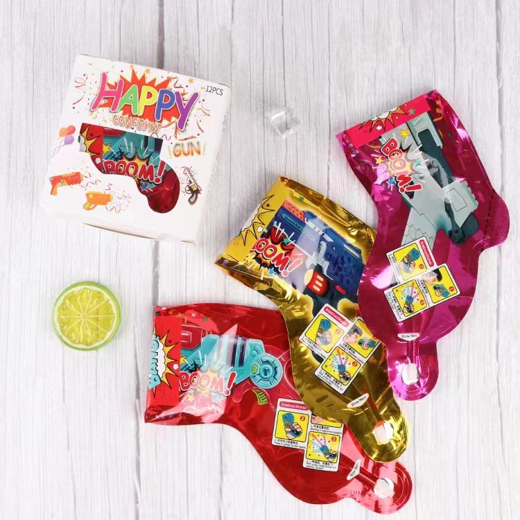 Fuegos artificiales a granel pistola de oro