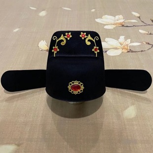 宋制汉服男童帽子新郎帽成人儿童古代官帽飞鱼服锦衣卫帽乌纱帽汉-阿里巴巴