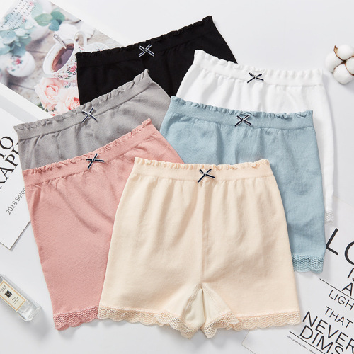 Japanese two-in-one safety pants OK lactic acid bacteria mint fiber mid-waist anti-exposure summer leggings underwear for women