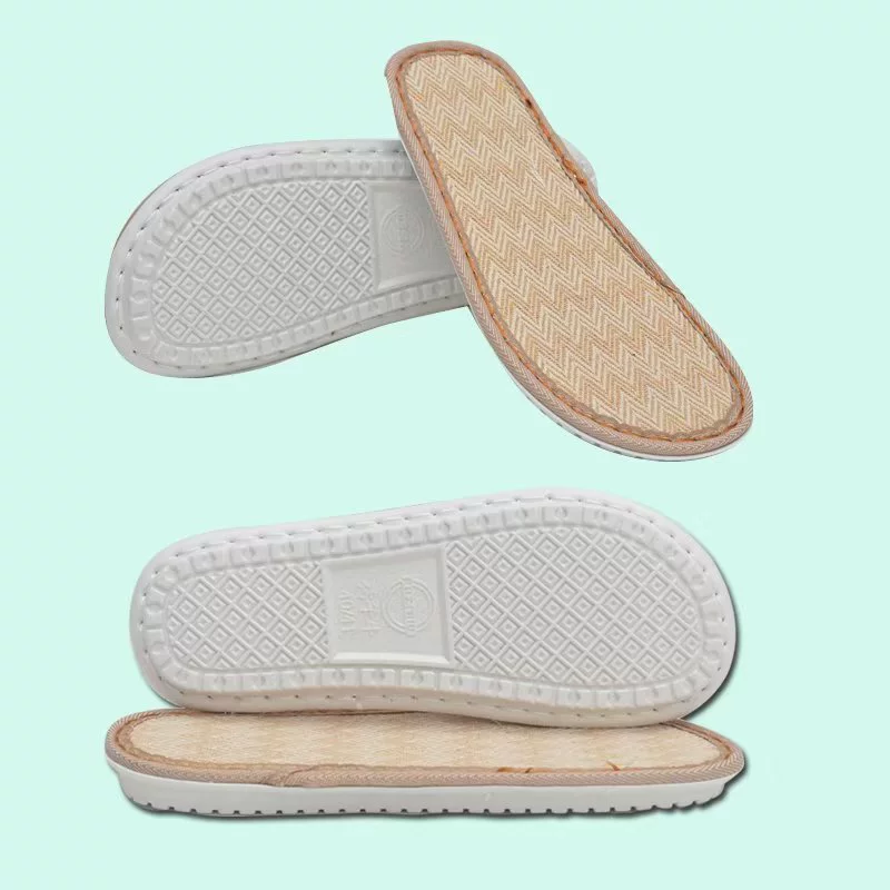 Xunzi Niu весенняя и летняя подошва удобная гофрированная нижняя льняная поддная пластина из ПВХ крючка