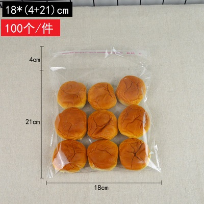 Huaxin Tiancheng bolsa autoadhesiva, bolsa de pan transparente en blanco, bolsas de bocadillos transparentes, bolsas de frutas y frutas, embalaje de horneado