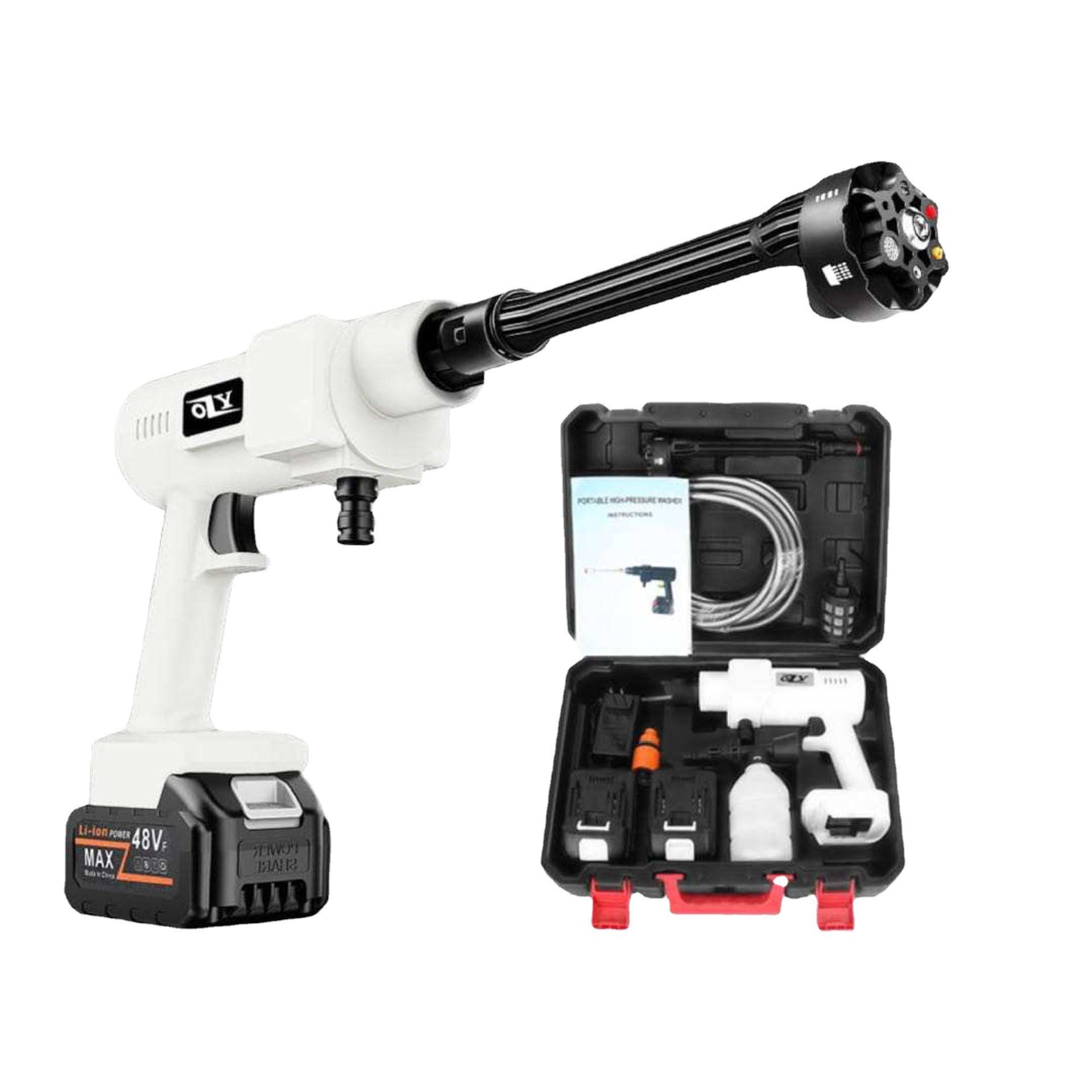 Carwasher/OZY無線大電力家庭用リチウム電池洗浄器/欧の韻高圧水鉄砲卸売り