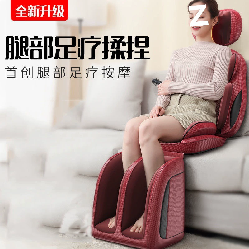 Интеллектуальный массажный инструмент для шеи, плеч, спины и талии, массажный инструмент для всего тела, массажное кресло, многофункциональная подушка для шейного отдела позвоночника