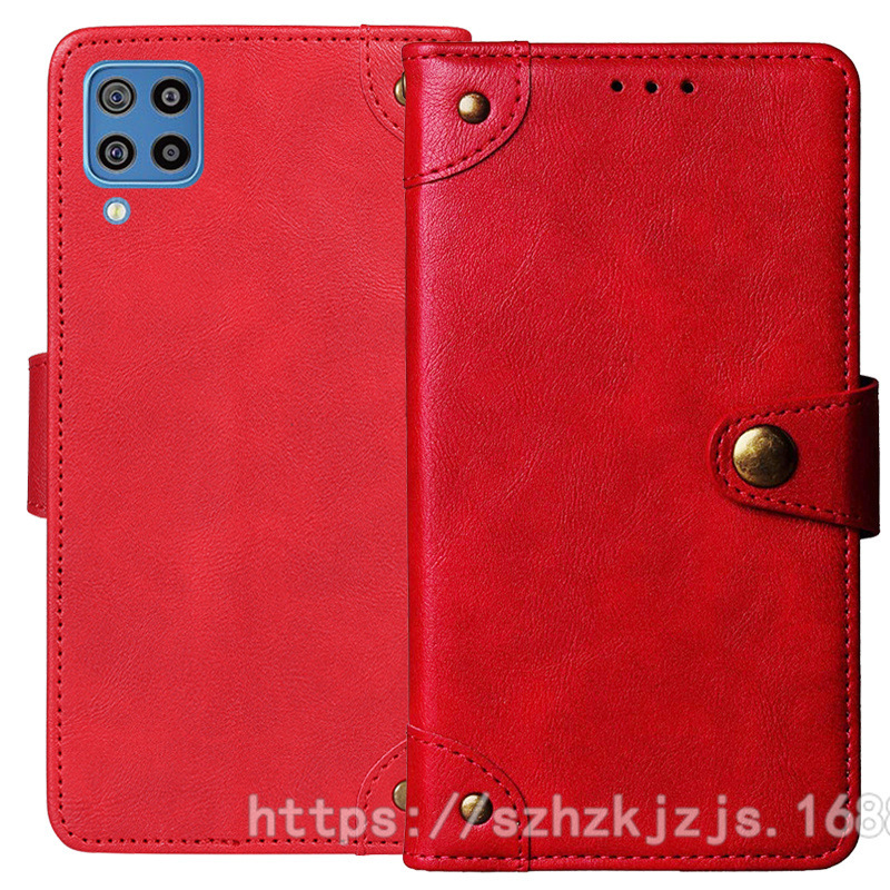 适用三星盖乐世F22手机壳皮套Samsung Galaxy A90 5G插卡式保护套