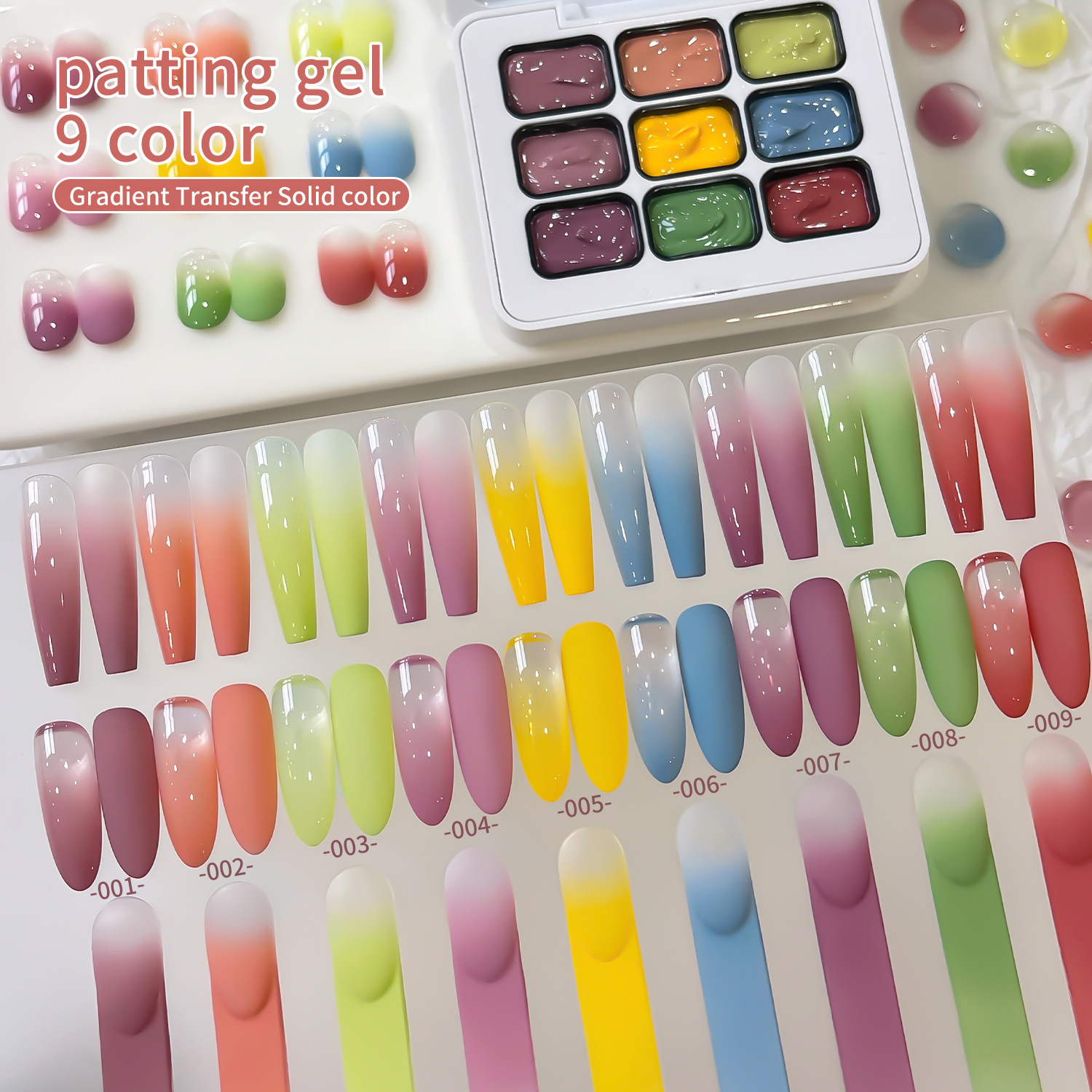 Esmalte de Uñas Gel para Difuminado con Efecto Gradiente para Salón de Uñas image 5