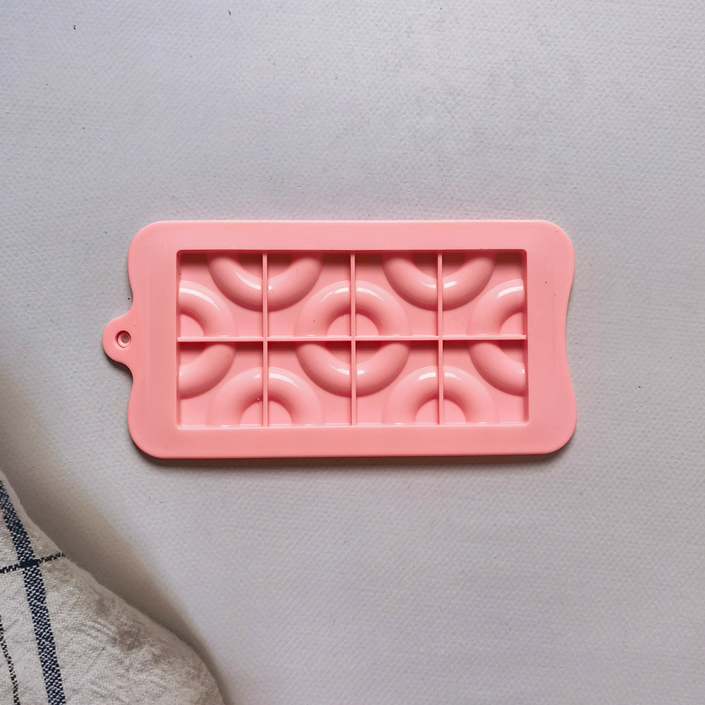 Círculo de chocolate 170 molde de silicona pastel helado pudín molde de postre jabón utensilios