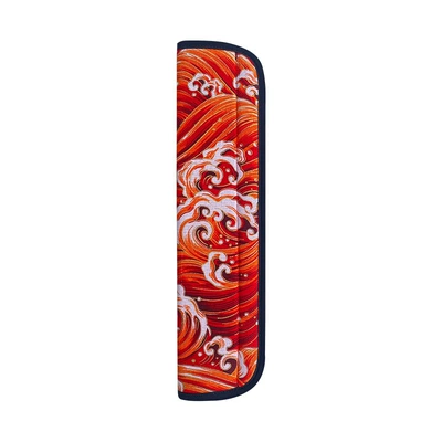 cover safety belt cover personality | Seat belt shoulder pad - wave-red-wind-edge-shoulder-pad-30cm-long