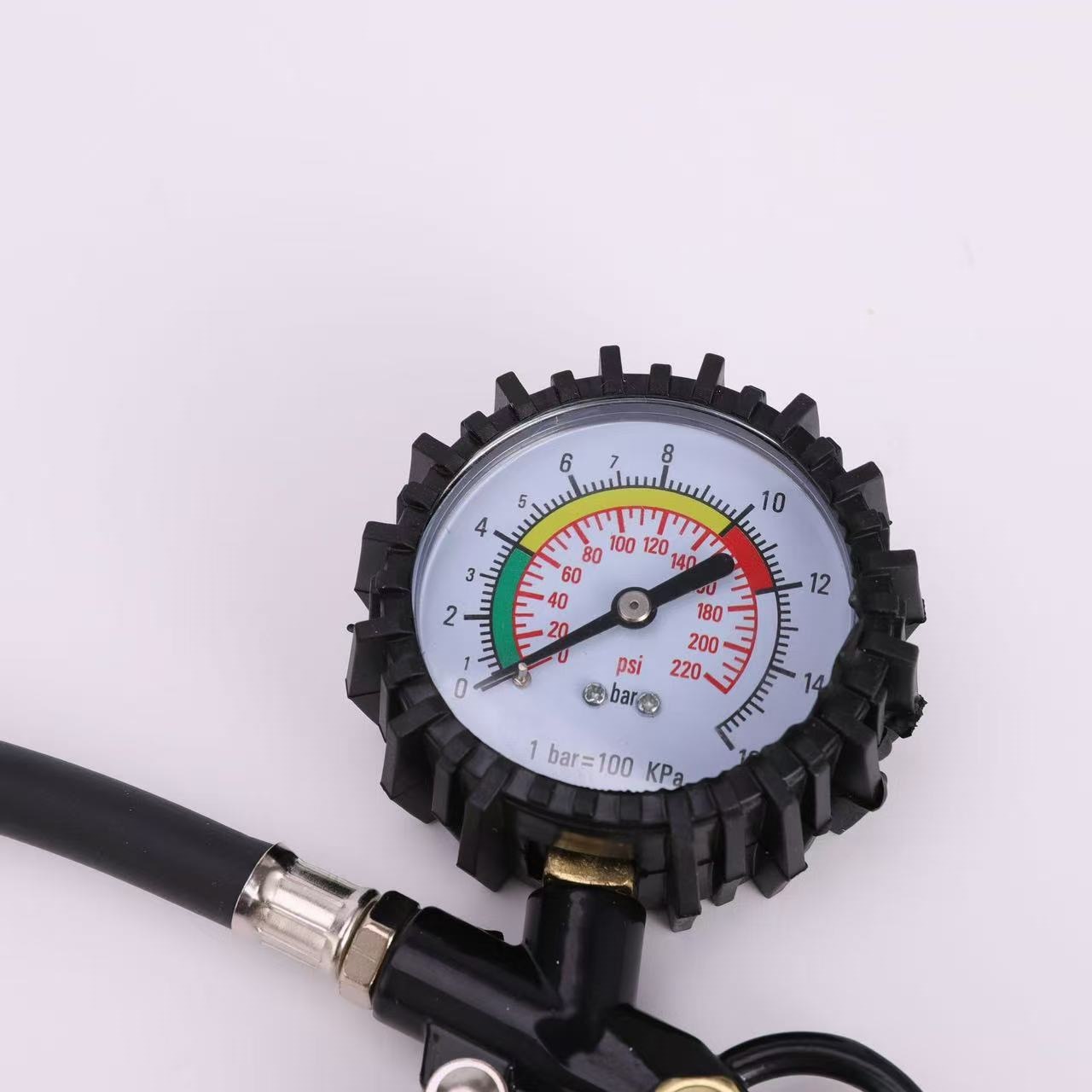 Cross-border tire pressure gauge, air pressure gauge, tire pressure detector, inflating gun, motorcycle inflating gun, high-precision tire pressure gun