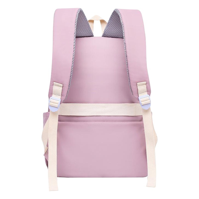 Estilo coreano escuela mochila mujer estudiante universitario moda mochila estudiante de secundaria mochila de gran capacidad