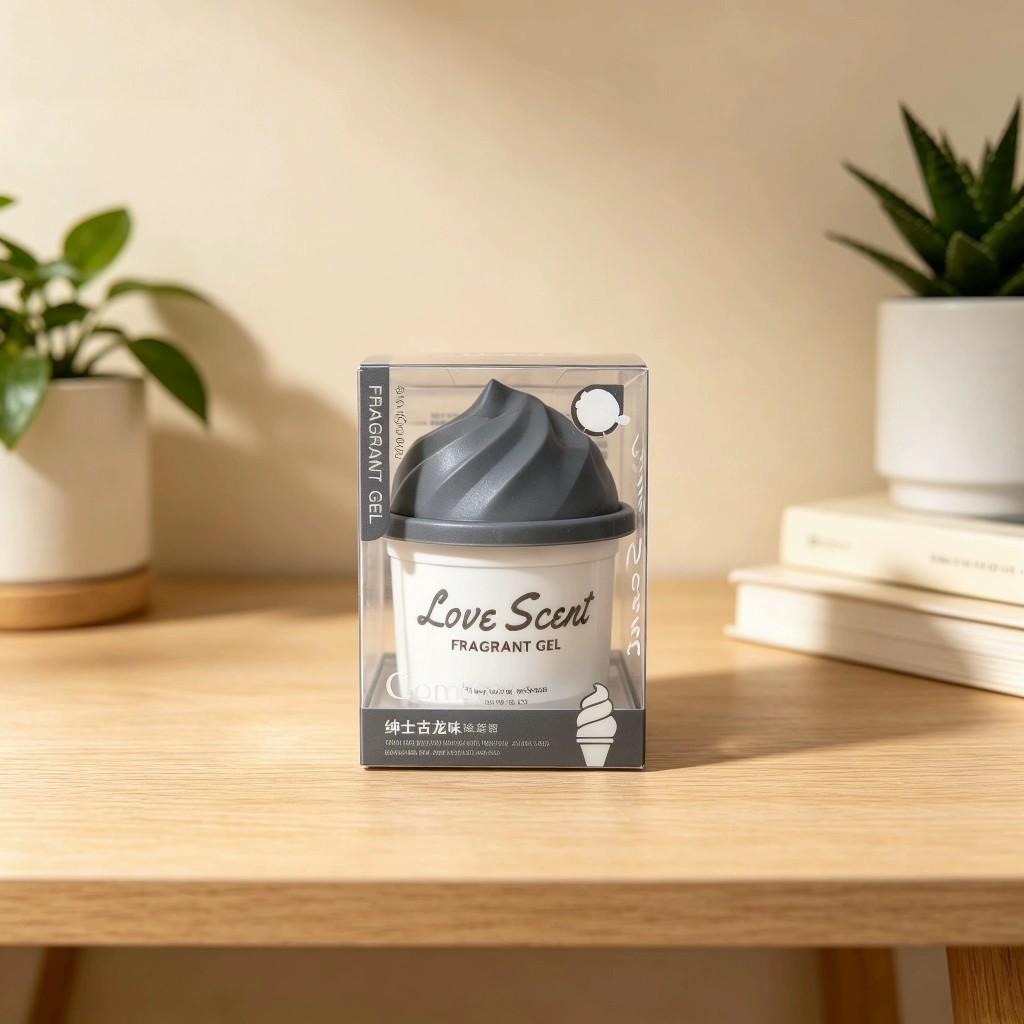 New Creative McFlurry Ice Cream Cup Series Fragrance Car Air Freshener Bedroom Air Freshener Long-lasting Odor Eliminator