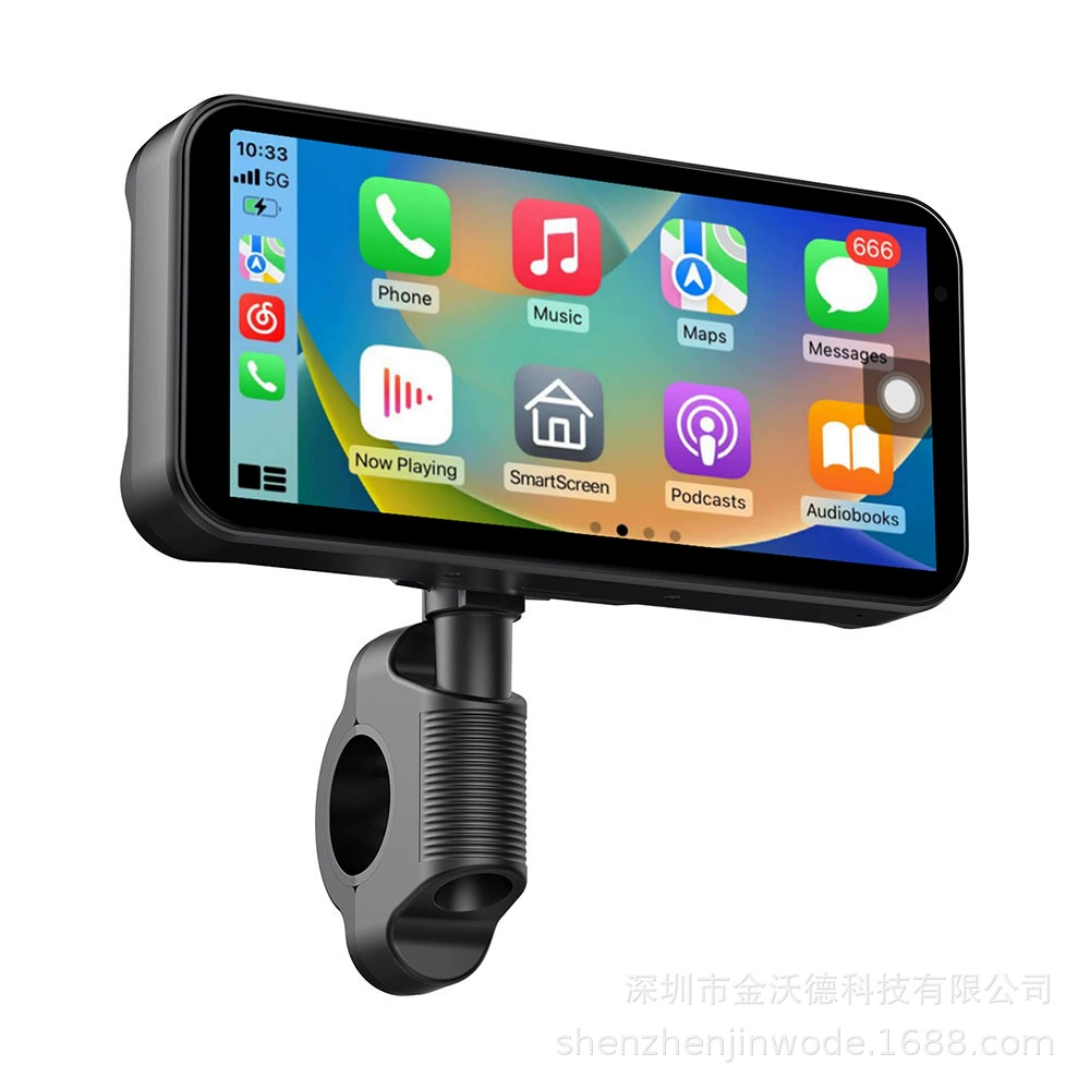 Cross-border special motorcycle recorder wireless Carplay/Androidauto mobile motorcycle screen projection navigation