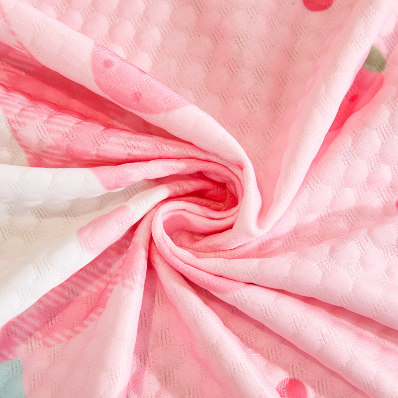 Strawberry gatito hielo seda pequeña toalla de sofá fresca tela de la cubierta nueva cojín del sofá cuatro estaciones universal cubierta completa funda universal manta