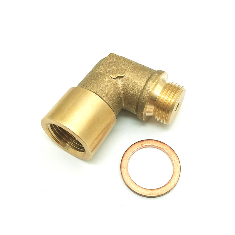 Accesorios de modificación de automóviles, adaptador de tubo de extensión, rosca de sensor M18X1.5, adaptador de rosca AN NPT