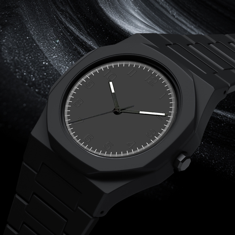 Luxury Octagonal Quartz Watch For Men And Women Waterproof Pointer_voghion.com