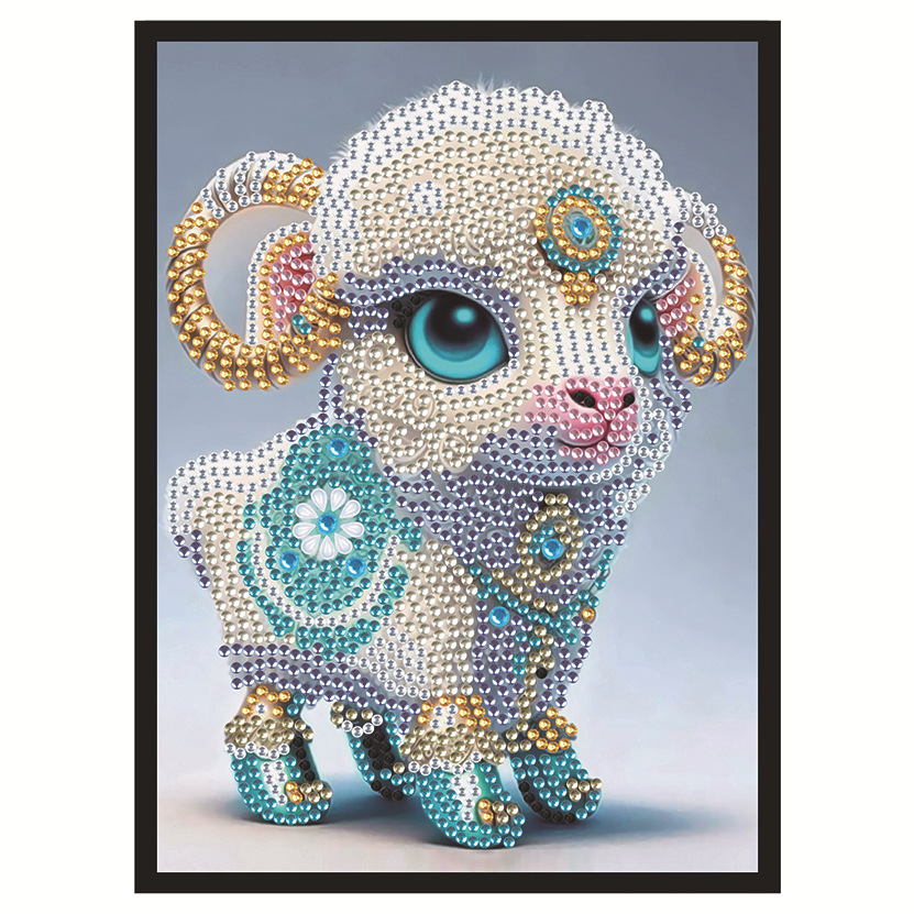 Transfronterizos nuevos dibujos de diamantes DIY hechos a mano unicornio dibujo de diamantes cuaderno dibujo de diamantes llenos de pintura de diamantes