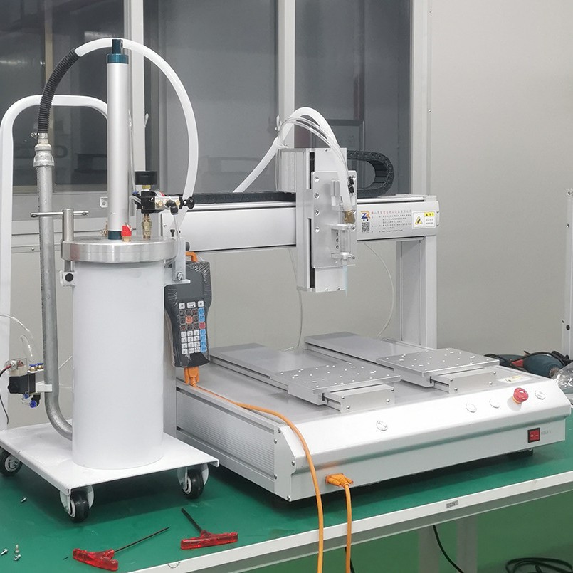 Led Light 2600ml Silicone Dispensing Machine, Sealing Silicone Coating Machine, Glass Glue Automatic Dispensing Machine 2